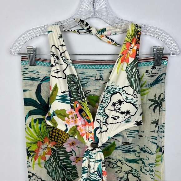 Vince Camuto women’s Island Life Monikini One Piece Swimsuit size 8 cutout - Picture 7 of 16